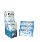 Johnson Acuvue Oasys with Hydraclear Plus 3 κουτιά (6 τμχ) και1 υγρό ReNu 360ml+60ml